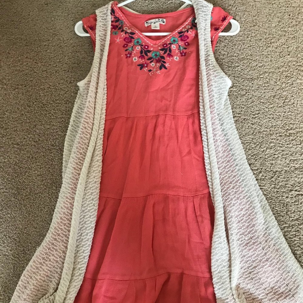 Knitworks Duo Dress and Cardigan